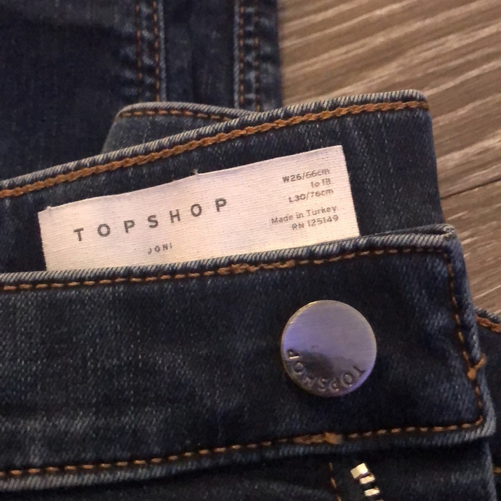 Topshop Joni high waisted skinny jeans